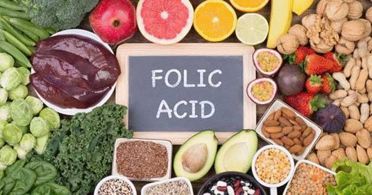 Thực phẩm chứa nhiều acid folic giúp cải thiện tóc bạc sớm ở trẻ em
